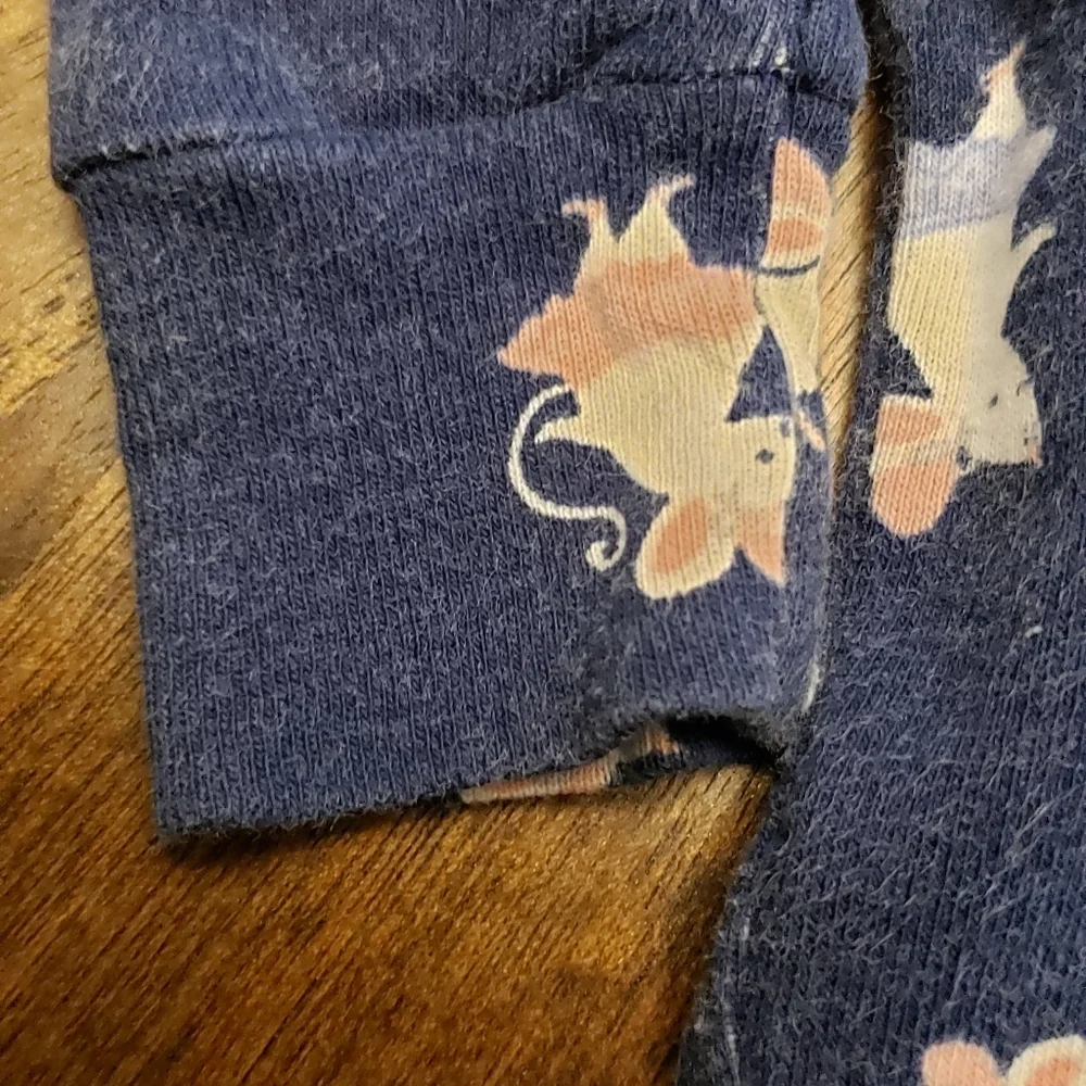 Carter's Kids/Infants 12 Month Navy Blue Pajamas Angelina Ballerina Patterns